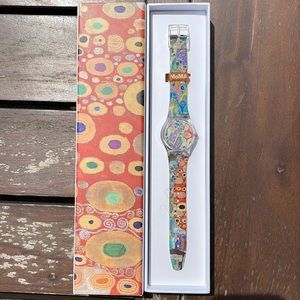 Swatch Watch Gustav Klimt MoMA collection